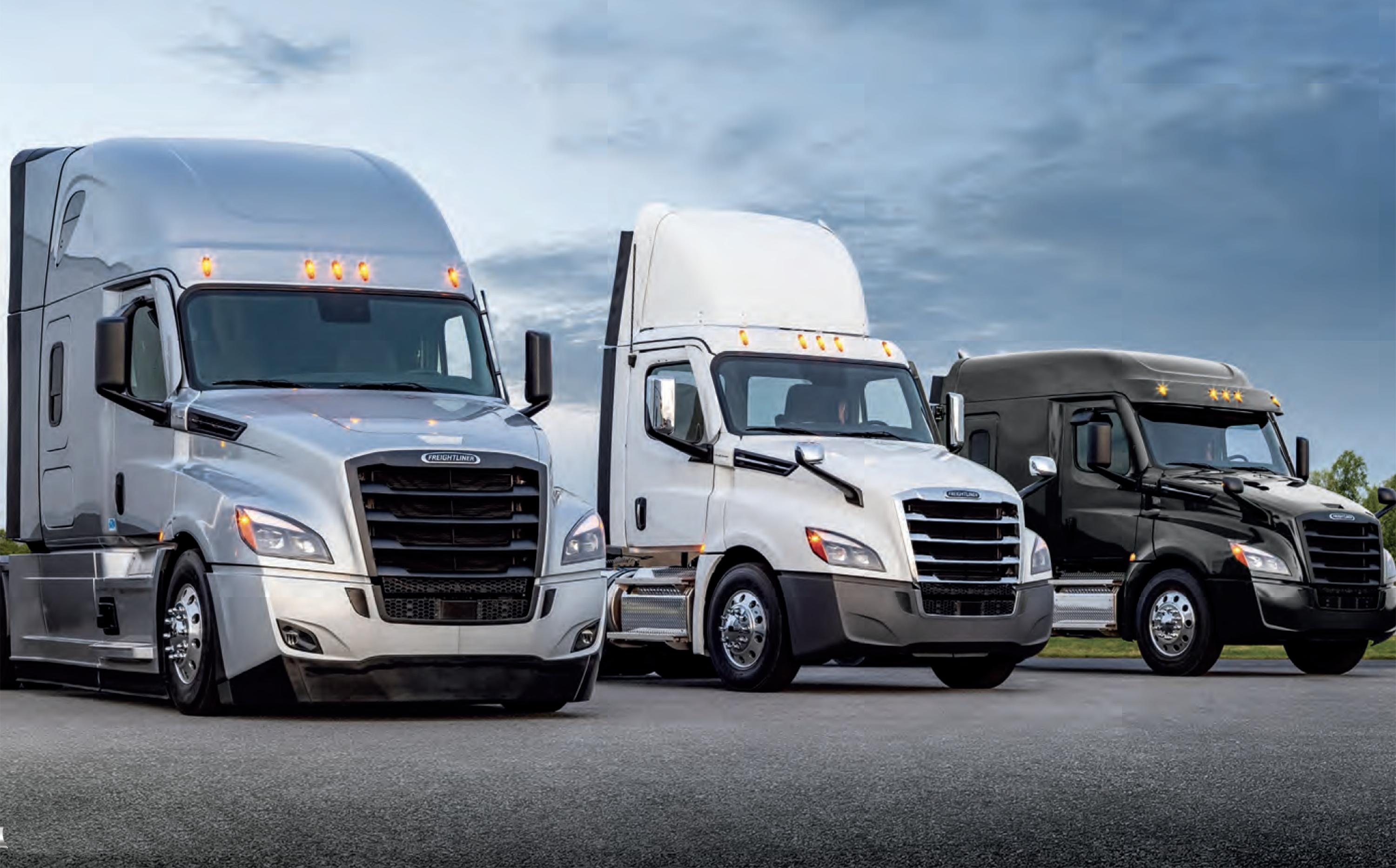 Cascadian Transportation dry van truck fleet